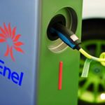 Auto elettriche distributore Enel