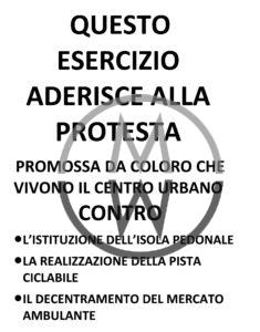 QUESTO ESERCIZIO ADERISCE ALLA PROTESTA