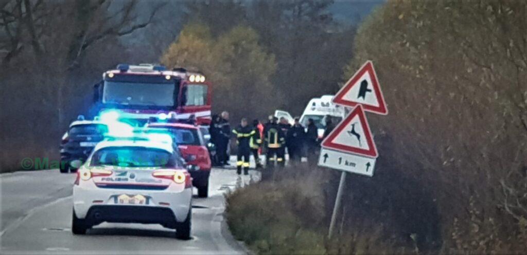 INCIDENTE STRADALE ANTROSANO