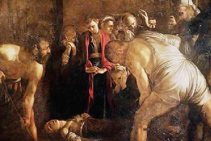 SEPPELLIMENTO SANTA LUCIA CARAVAGGIO