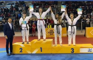 podio Alice Baliva vice campionessa Italiana