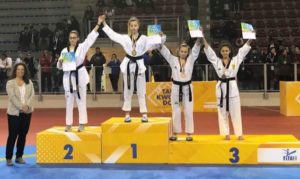 podio Ivana Ciccarelli Campionessa Italiana