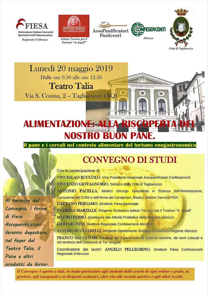 Convegno Tagliacozzo PANE E CEREALI 1