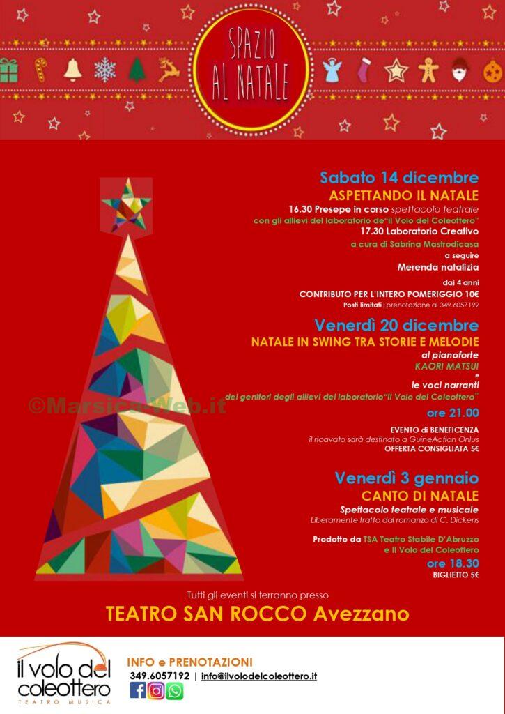 SPAZIO AL NATALE Il volo del coleottero