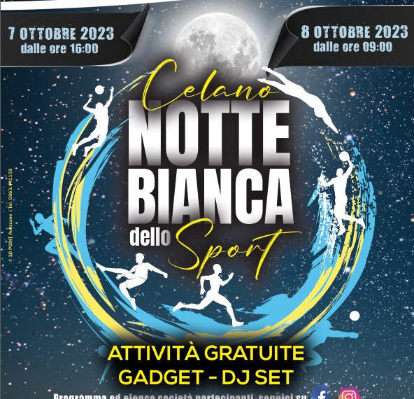 locandina sport celano