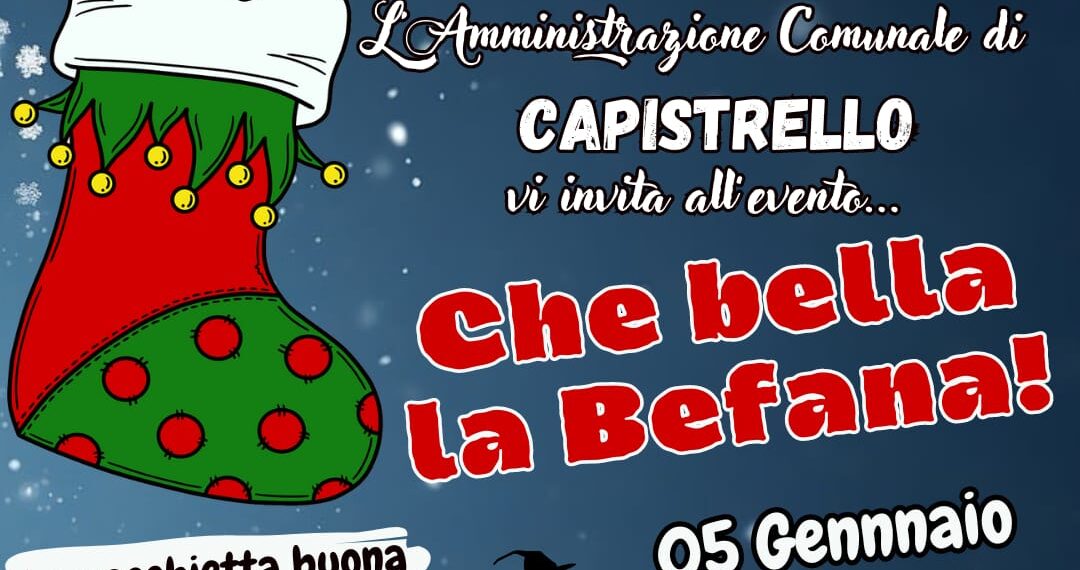 LOCANDINA BEFANA CAPISTRELLO