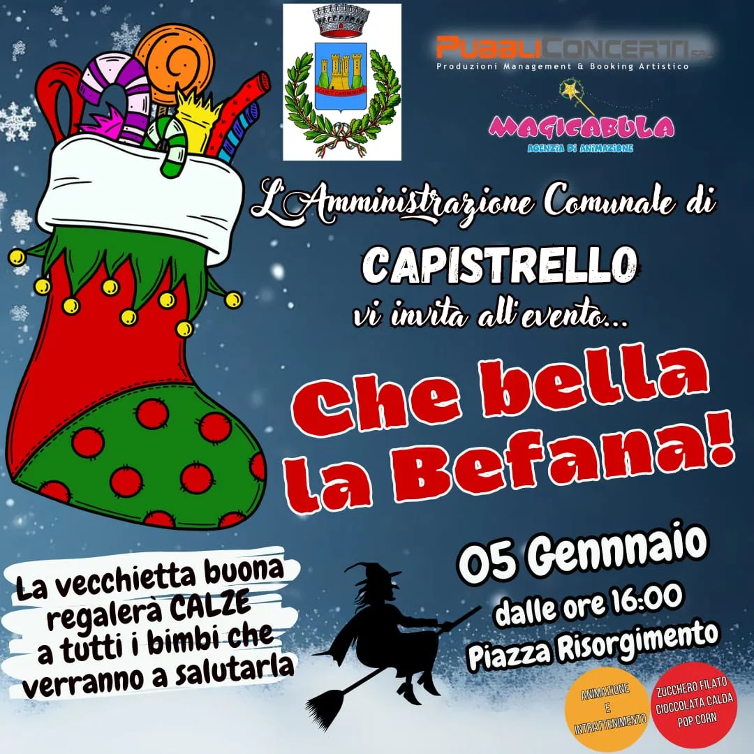 LOCANDINA BEFANA CAPISTRELLO