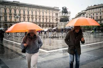 Allerta meteo arancione in Campania e Lombardia gialla in altre 10 regioni jpg