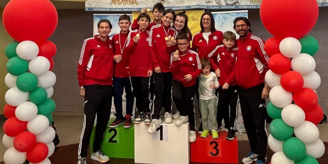 CENTRO TAEKWONDO CELANO al torneo KIM E LIU CENTRO