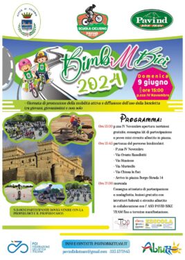 locandina bimbinbici 2024