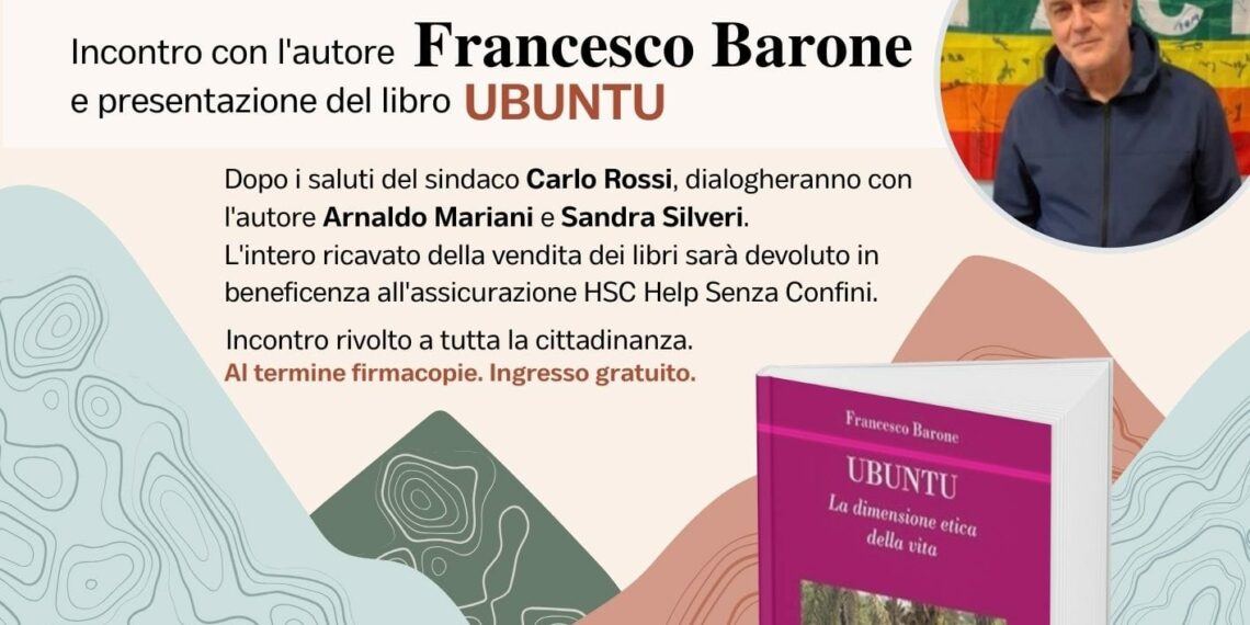 Locandina Libro UBUNTO di F. Barone