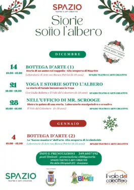 STORIE SOTTO LALBERO programma completo