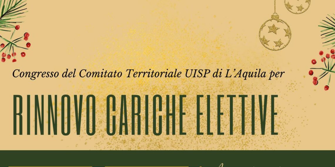 UISP LAquila rinnovo cariche elettive 2024