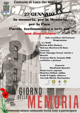 Luco dei Marsi Giorno della Memoria evento